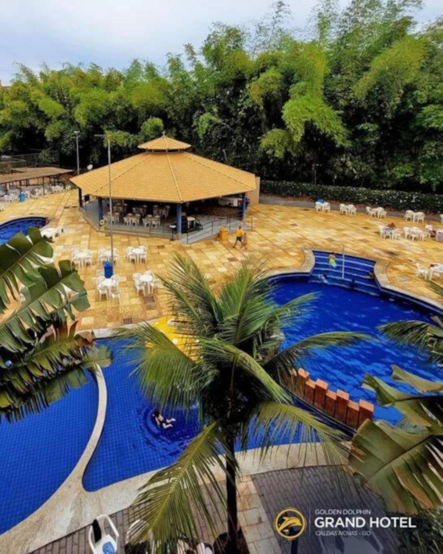 Caldas Novas, Golden Dolphin Grand Hotel, Quarto Sala Cozinha Aconchegante, Ap 361 Экстерьер фото