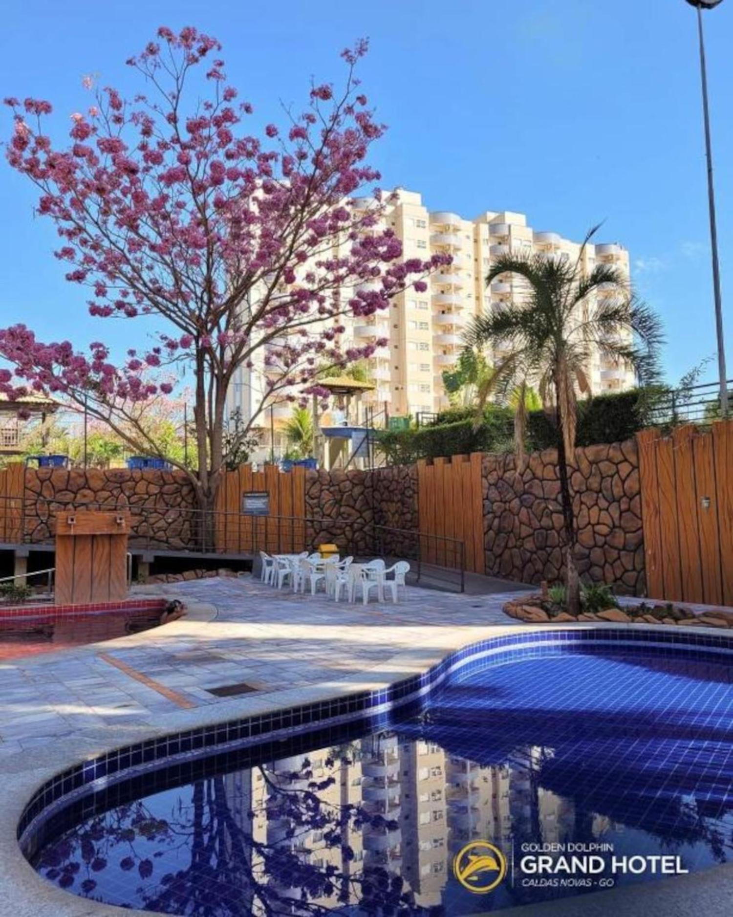 Caldas Novas, Golden Dolphin Grand Hotel, Quarto Sala Cozinha Aconchegante, Ap 361 Экстерьер фото