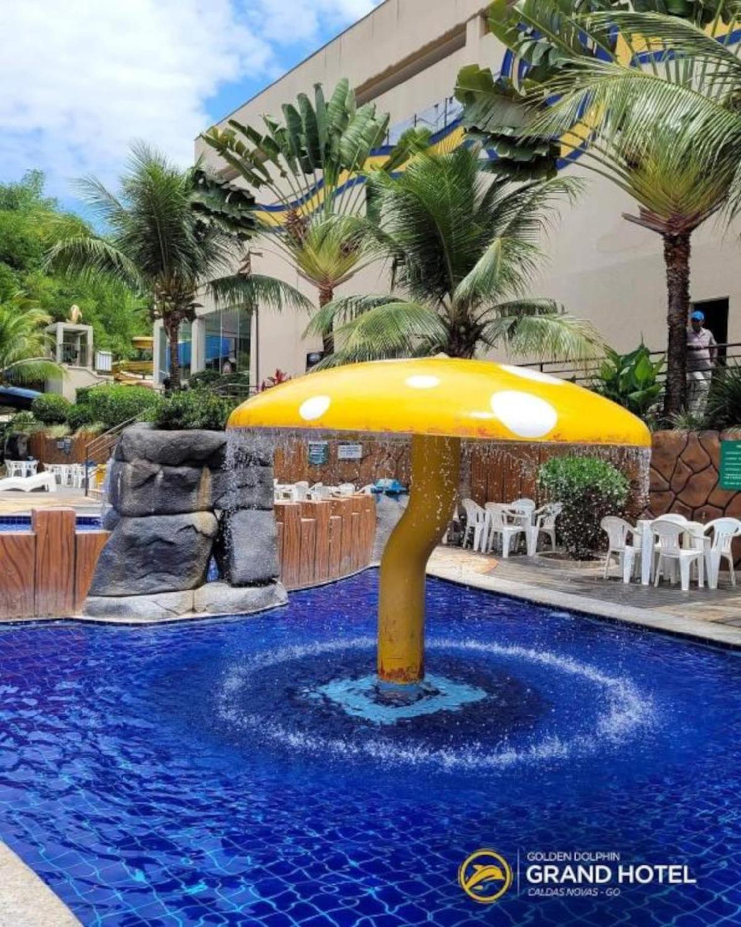 Caldas Novas, Golden Dolphin Grand Hotel, Quarto Sala Cozinha Aconchegante, Ap 361 Экстерьер фото