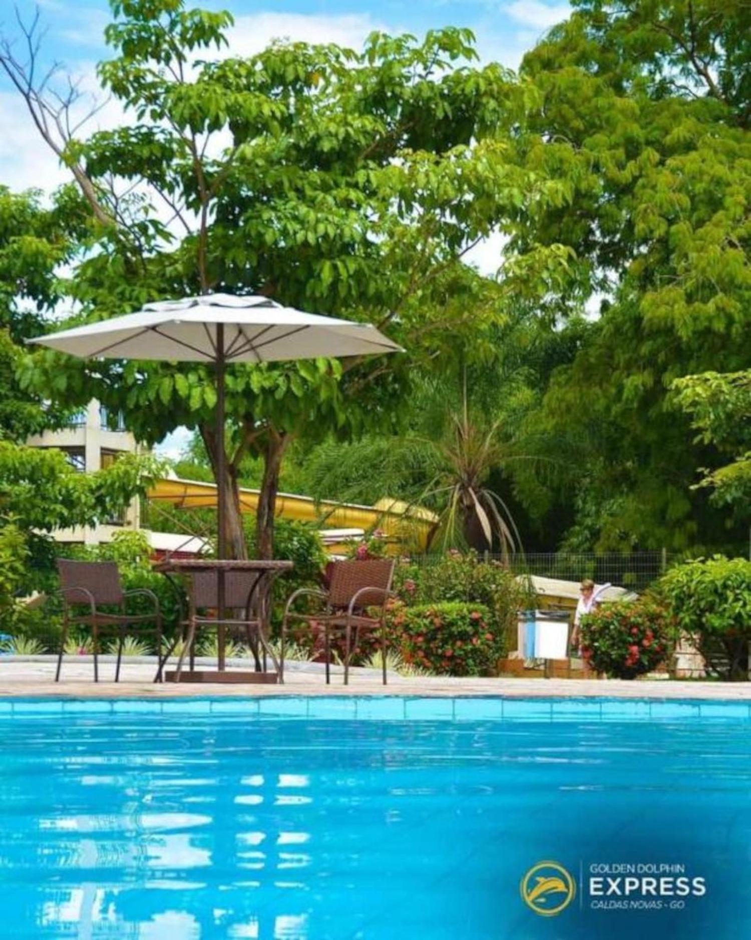 Caldas Novas, Golden Dolphin Grand Hotel, Quarto Sala Cozinha Aconchegante, Ap 361 Экстерьер фото